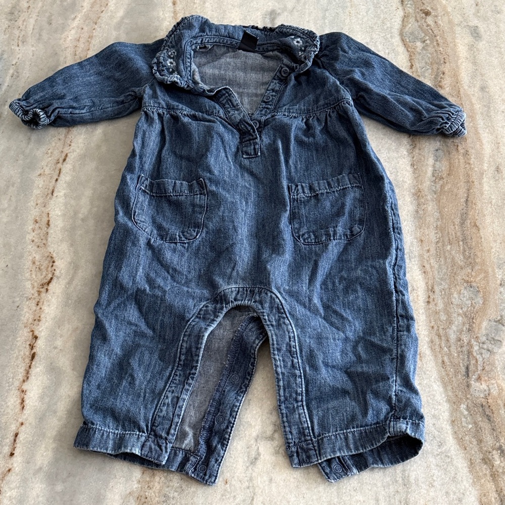 GAP Kids Denim Blue Overalls